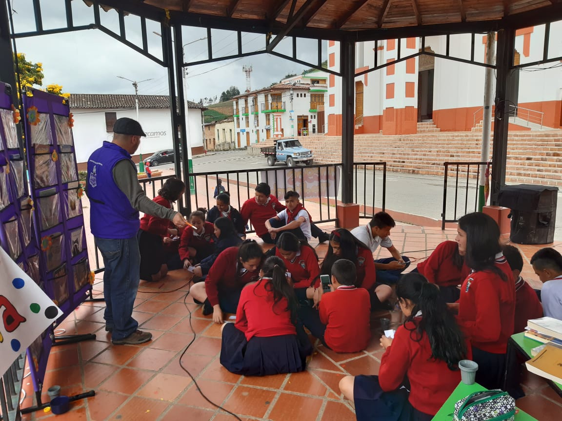 Festival de lectura en el municipio Chitagá(2019)